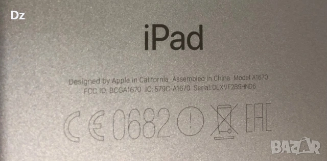 Ipad A1670 за части, снимка 4 - Таблети - 53477900