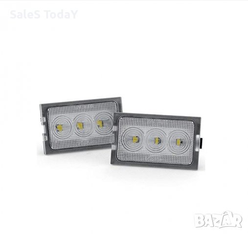 LED плафони регистрационен номер, за Land Rover, Rang Rover Sport ,Freelander,Discovery, 2бр.