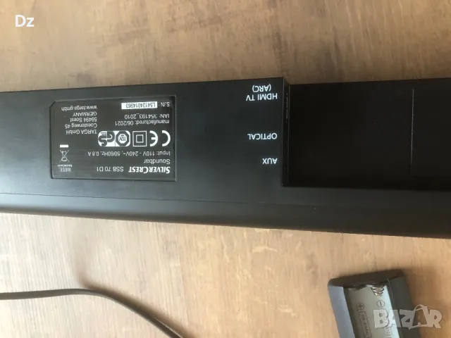 Soundbar Silvercrest за части, снимка 5 - Аудиосистеми - 49445230