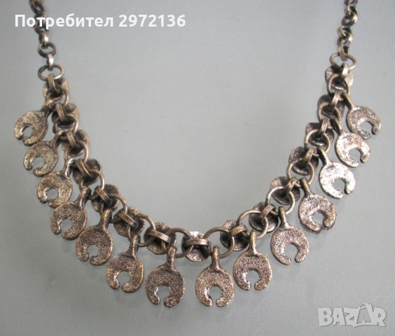 Колие с подкови за късмет, снимка 5 - Колиета, медальони, синджири - 53126909