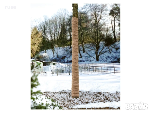 НОВИ! Защитна лента за дървета от замръзване 11.6м филц 100% овча вълна , снимка 4 - Други - 52519008