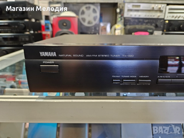 Тунер Yamaha TX-480 В отлично техническо и визуално състояние., снимка 3 - Декове - 51835576