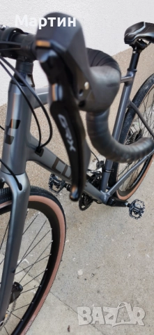 Алуминиев велосипед 28 цола Gravel CUBE NUROAD колело гравел, снимка 4 - Велосипеди - 52891942