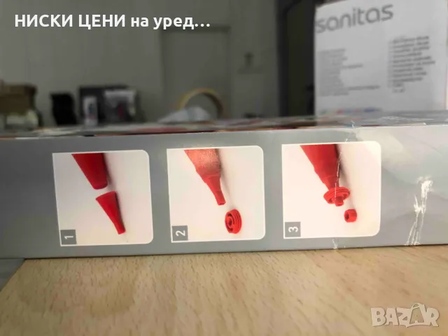 Силиконов ПОШ за сладкиши с накрайници HOME Ideas, снимка 2 - Форми - 48895341