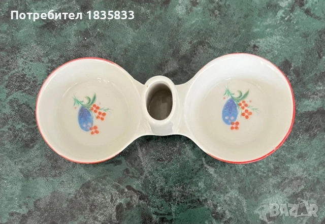 Стара солничка, снимка 2 - Антикварни и старинни предмети - 53219381