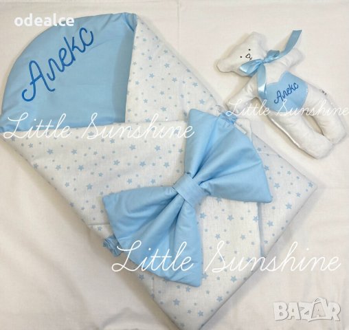  Stars Одеялце тип „прегърни ме“ , снимка 4 - Спални чували за бебета и деца - 38544778