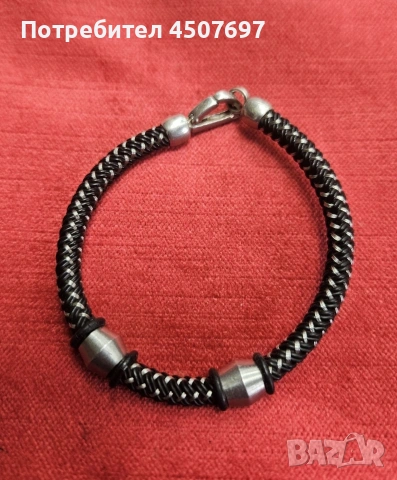 Сребърна гривна Borsari.