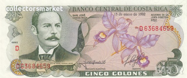 5 колона 1992, Коста Рика