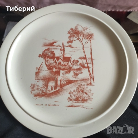 Порцеланови чинии плитки, снимка 12 - Чинии - 52260842