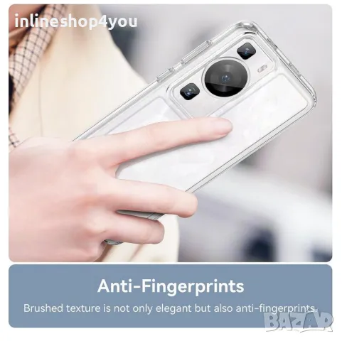 Прозрачен Кейс SPACE CASE за Huawei P60 Pro, снимка 6 - Калъфи, кейсове - 48852208