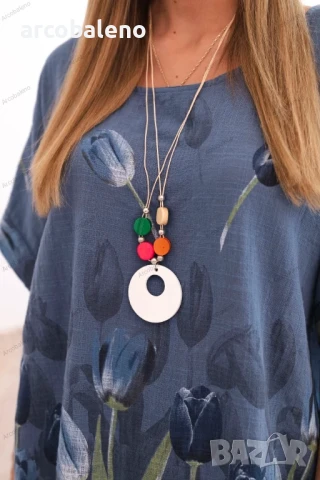 Дамска памучна риза с флорален десен, 14цвята , снимка 5 - Ризи - 50943169