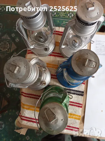 Български фенери - 5 броя, снимка 4 - Лампи за таван - 49232690