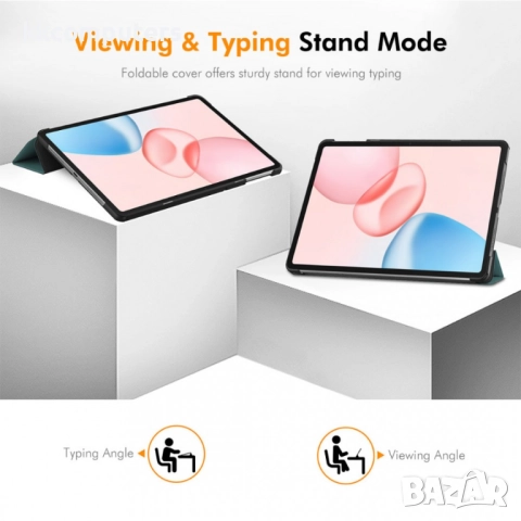 ENKAY Калъф със Стойка за Honor Pad 10 | Протектор | Auto Wake/Sleep | 5 Цвята, снимка 7 - Калъфи, кейсове - 52085330