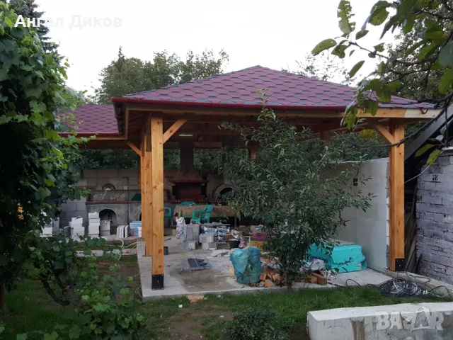 Изработка,доставка и монтаж на навеси и перголи, снимка 1