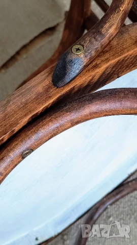 Стар Стол /  Стар Виенски стол, снимка 3 - Столове - 50443607