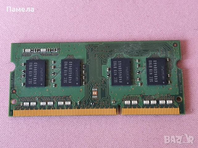 Samsung Рам памет 4GB DDR3 M471B5173EB0-YK0 PC3L-12800S-11-13-B4, снимка 2 - RAM памет - 53131209