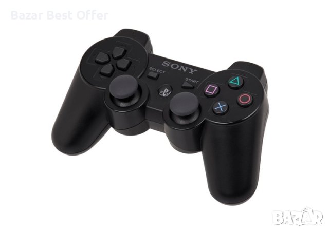 PS3 Dualshock - Безкабелен вибриращ джойстик-контролер Плейстейшън, снимка 7 - PlayStation конзоли - 43242644