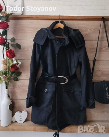 Палто с качулка 