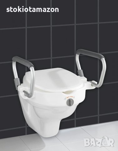 Wenko Secura 20924100 Elevate Toilet - За възрастни и инвалиди, снимка 4 - Други стоки за дома - 37128487