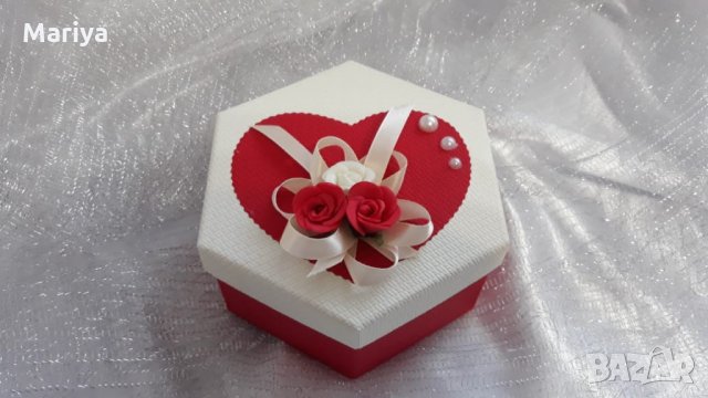Кутийка с късметчета за Свети Валентин, снимка 9 - Сватбени аксесоари - 27892100