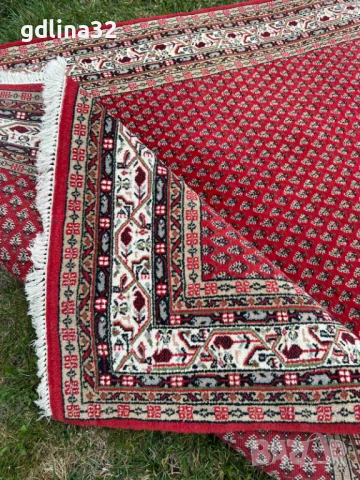 Вълнен килим тип персийски, снимка 5 - Килими - 52358681