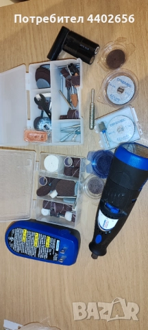 Dremel консумативи и машинка , снимка 3 - Инструменти за гравиране - 52601581