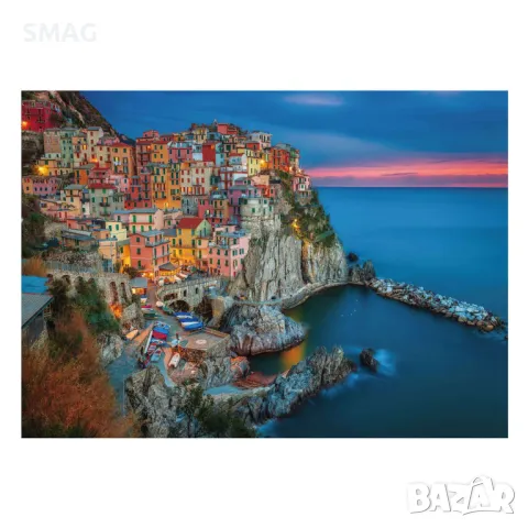 Пъзел Manarola Cinque Terre Италия (500 части) S_1239644, снимка 2 - Пъзели - 48783954