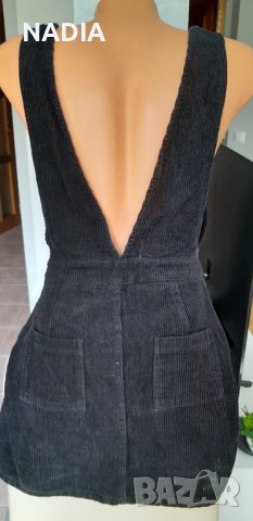 Черен джинсов сукман , снимка 3 - Сукмани - 43045884