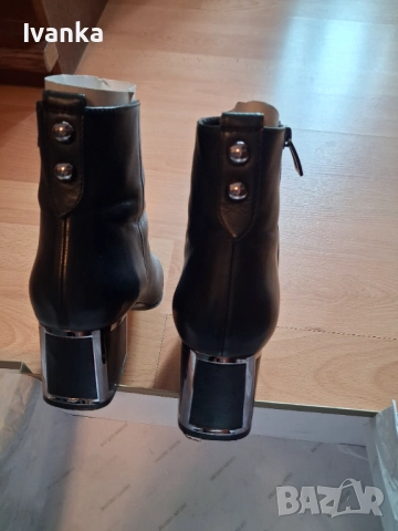 Дамски боти естествена кожа , снимка 2 - Дамски боти - 52683355