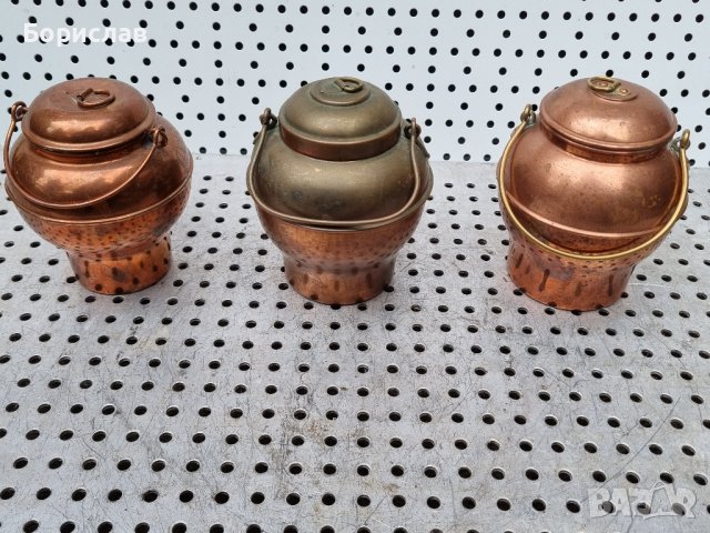 Медни гюмчета, снимка 5 - Антикварни и старинни предмети - 38976423