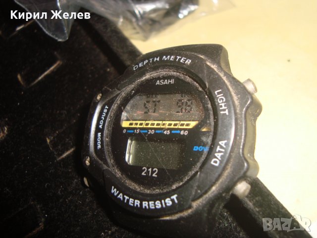 СТАР ВИНТИДЖ МОДЕЛ ЕЛЕКТРОНЕН ЧАСОВНИК ФУНКЦИОНИРАЩ 21958, снимка 2 - Мъжки - 32807020