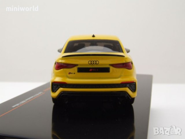 Audi RS3 2022 - мащаб 1:43 на IXO моделът е нов в PVC дисплей-кейс, снимка 6 - Колекции - 43516013