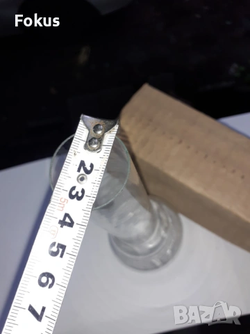 Лампено шише - калиево стъкло за газена лампа, снимка 7 - Антикварни и старинни предмети - 53278987