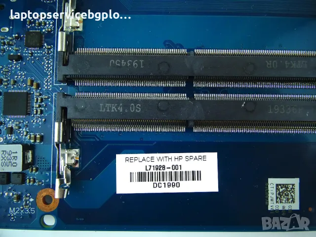 PAVILION GAMING 15Z-EC000 15-EC Дънна платка донор AMD Ryzen 5 DAG3PMB18B0 GTX 1050 L71928-001 L7192, снимка 6 - Части за лаптопи - 50130104