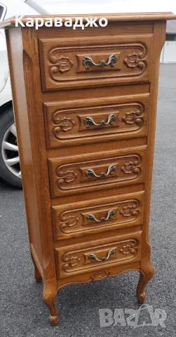 Скрин/Комод Луи XV, снимка 3 - Скринове - 49946712