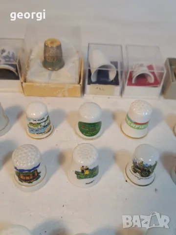 колекция порцеланови и емайлирани напръстници 4/5, снимка 8 - Колекции - 49072202