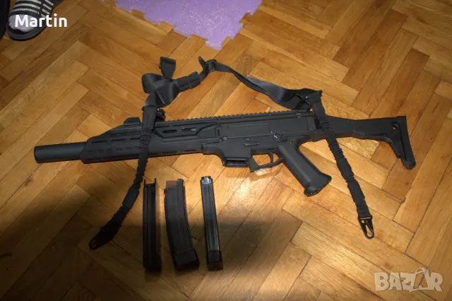 Airsoft Еърсофт принадлежности и пушка scorpion, снимка 6 - Въздушно оръжие - 48059739