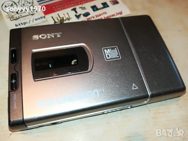 sony mz-e20 minidisc made in japan 1807211224, снимка 7 - MP3 и MP4 плеъри - 33553761