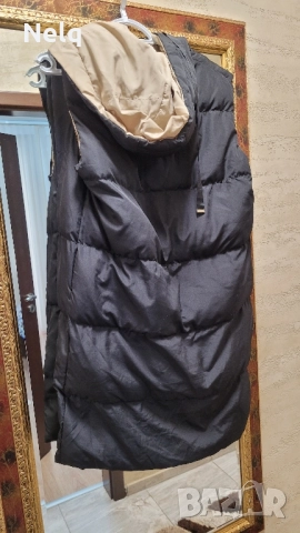 Дамски шушляков двулицев елек, снимка 2 - Якета - 51952234