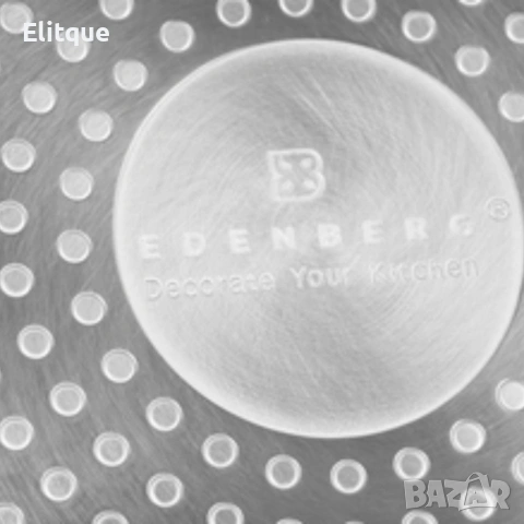 🍳 Тиган Edenberg с керамично незалепващо покритие – Край на залепналите манджи, снимка 4 - Съдове за готвене - 53529184