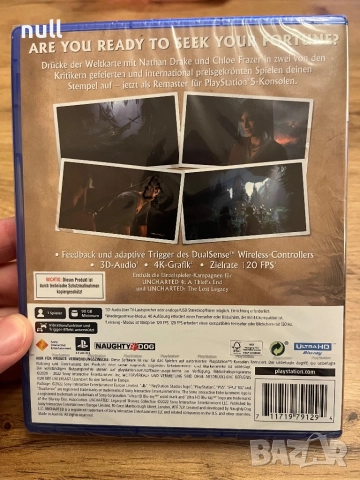 НОВА Uncharted: Legacy of Thieves Collection PS5, снимка 2 - Игри за PlayStation - 52345377