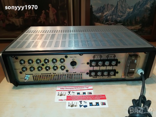 SONY TA-1700 STEREO AMPLIFIER-MADE IN JAPAN 0608221819, снимка 13 - Ресийвъри, усилватели, смесителни пултове - 37615071