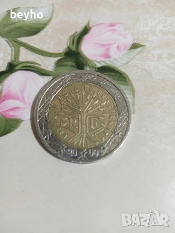 монета oт 2000 година , снимка 1 - Нумизматика и бонистика - 53292614