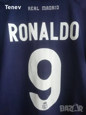 Real Madrid #9 Cristiano Ronaldo Adidas тениска 2009/2010 фланелка Реал Мадрид Роналдо , снимка 3 - Тениски - 48106491