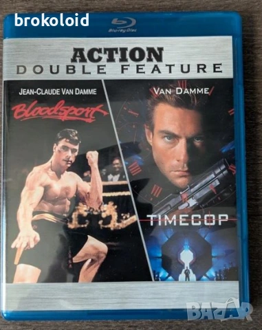 BloodSport TimeCop двойно издание внос от щатите - region free blu ray