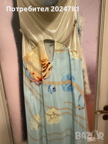 Дизайнерска рокля Elisa Cavaletti, снимка 4 - Рокли - 51567007