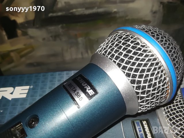 shure beta sm58s-VOCAL-profi microphone-внос швеицария, снимка 3 - Микрофони - 28533361