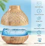 Junlic Aroma Diffuser 400 ml, ултразвуков овлажнител с осветление, снимка 5