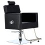 Хидравличен фризьорски стол за фризьорски салон Dylan Barberking LZY-1077A-BLACK, снимка 3