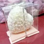 Сърце от рози в подаръчна кутия, снимка 3